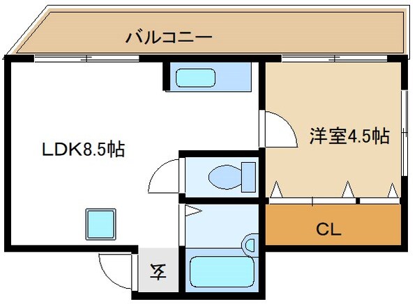 京成高砂駅 徒歩1分 3階の物件間取画像